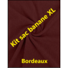 Kit prêt à coudre "Sac Banane XL 50x25cm"