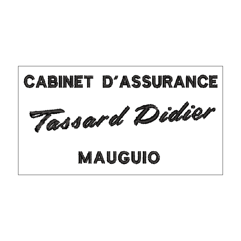 Fichier broderie machine (logo)