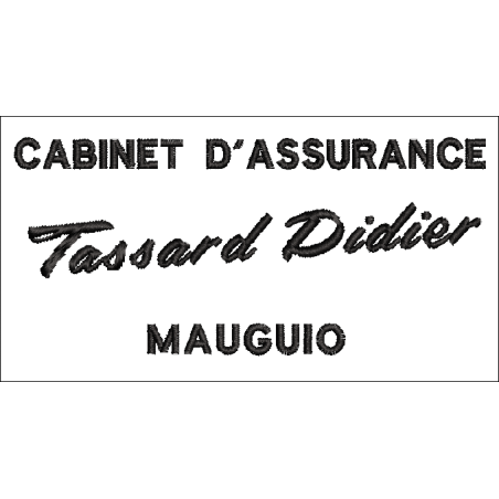 Fichier broderie machine (logo)