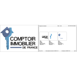 Fichier broderie machine "Logo"