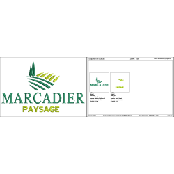 Fichier broderie machine (logo)