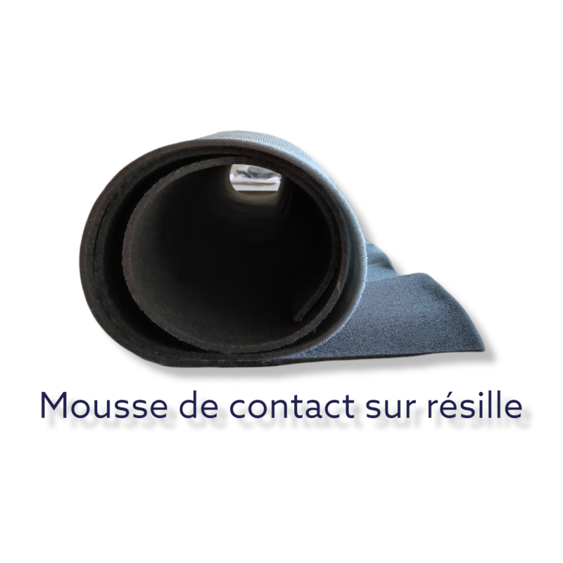 Lot de 5m de mousse de contact sur résille