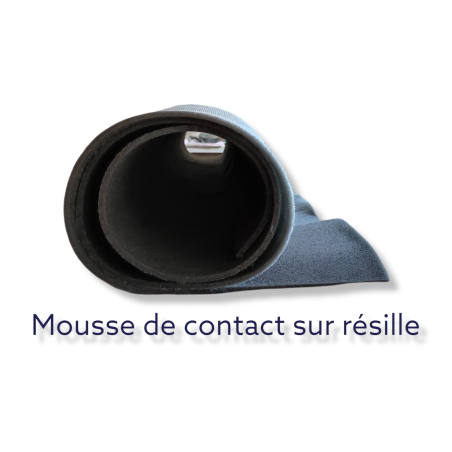 Lot de 5m de mousse de contact sur résille