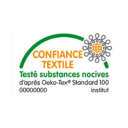 Coupon 2m de tissu1/2 Natté fleurs- 100% coton marque "Domotex"