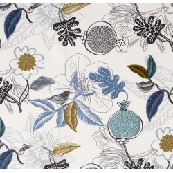 Coupon de 2m de tissu - 1/2 Natté écru - 100% coton marque "Domotex"