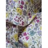 Coupon 1.90m de tissu 100% coton imprimé floral