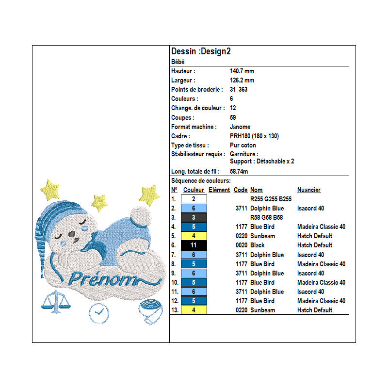 Fichier broderie machine , motif broderie machine