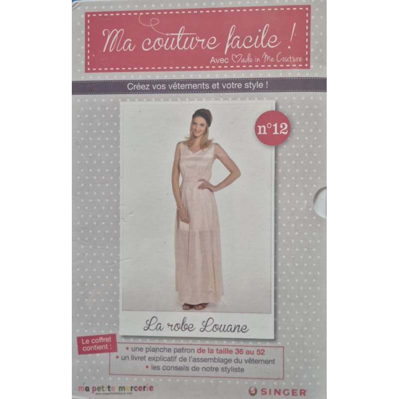 Etui patron ma couture facile de la taille 36 au 52
