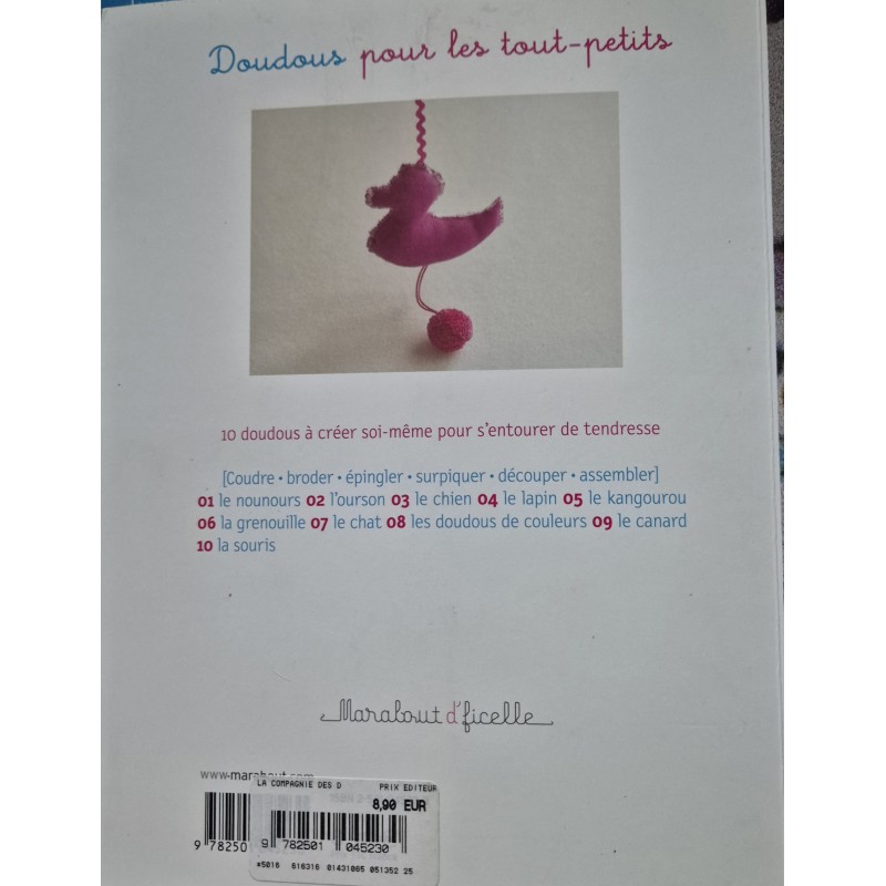 Livre  Doudous pour tout petits
