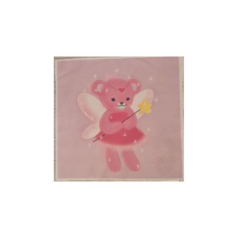 Très beau panneau de coton imperméable 45x45 cm