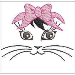 Fichier broderie machine - motif  "Yeux brodés pour doudou"