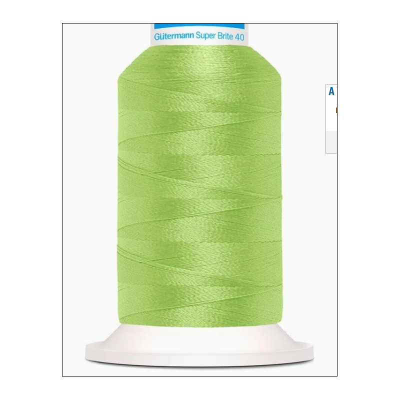 Le fil à broder machine  Gütermann