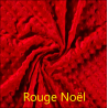 Fin de rouleau 3.40m Minky polaire rouge