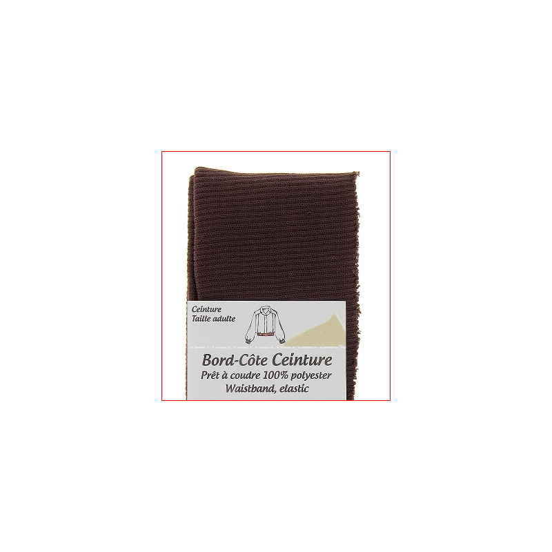 BC ceinture coloris marron chocolat